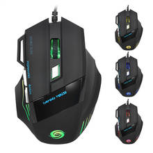 BALLEEN.E Gaming Mouse Professional Game Mice Wired USB Optical Mause For Computer Gamer Laptop PC 7 Button Mouse For Gamer 2024 - купить недорого