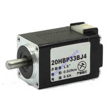 12V 0.6A 0.02Nm Micro 20 two phase four wire hybrid stepper motor 20HBP33BJ4 2024 - buy cheap