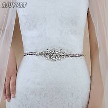 Fashion Belt Crystal Evening Party Prom Dresses Accessories Wedding Belt Bride Waistband Bridal Sashes Belts For Women Girl Gift 2024 - buy cheap