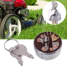 Lawn Tractor Mower Ignition Starter Switch with 5 Termials 2 Keys For Husqvarna-Roper Toro Noma Scag Tractor 2024 - buy cheap
