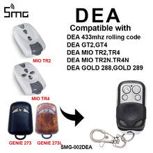 DEA MIO TR2 TR4 Replacement Remote Control DEA GT2 GT4 garage door opener key fob for garage command rolling code 433.92mhz 2024 - buy cheap