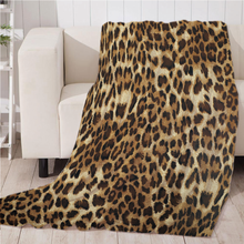 Leopard Dot Black White Blanket Mat Bedspread Fleece Throw Blanket Sofa Soft Winter Cover For Kids Adult 2024 - buy cheap