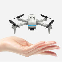 Mini drone hrm h6 com câmera dupla 4k, wi-fi, fpv, profissional, dobrável, quadricóptero, bolso, portátil, fotografia, brinquedo para meninos 2024 - compre barato