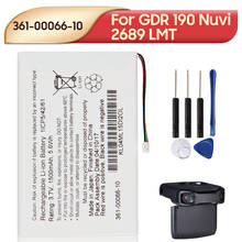 Original Replacement Battery 361-00066-10 361-00066-00 1500mAh For Garmin GDR 190 Nuvi 2689 LMT Car GPS Battery 2024 - buy cheap