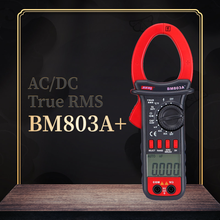 SZBJ BM803A + цифровой клещи 1000A зажим мультиметр AC/DC напряжение тока Tapacitor частота температура тестер True RMS 2024 - купить недорого