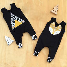 Baby Girl Romper Boy Clothes Infant Sleeveless Cartoon Fox Infant Newborn Rompers Toddler One Pieces Sunsuit 2024 - buy cheap