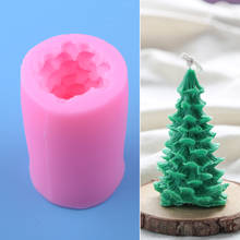 LETAOSK Pink Silicone 3D Christmas Tree Chocolate Baking Candle Soap Silicone DIY Craft Mold 2024 - buy cheap