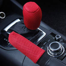 Empuñaduras de freno de mano para coche, cubierta de perilla de cambio de marchas de freno de mano, accesorios automotrices 4x4, decoración Interior Universal 2024 - compra barato