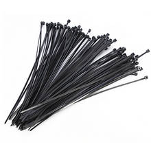 100PCS 2.5*100mm Electrical Cable Tie Wire Zip Tie Cord Strap Plastic Zip Trim Wrap Cable Loop Ties Wire Self-Locking 2024 - buy cheap