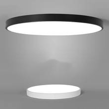 LED Ceiling Light Modern Lamp Living Room Lighting Fixture Bedroom Kitchen Surface Mount Flush Panel Remote Control black white 2024 - buy cheap