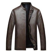 Плюс 8XL 6XL мужская кожаная куртка из натуральной овечьей козьей кожи, брендовая Черная мужская куртка-бомбер, мотоциклетная Байкерская мужская куртка на осень и весну 2024 - купить недорого