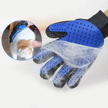 Escova de silicone para escovar cães e gatos, material macio e super respirável, escova para banho, limpeza de animais 2024 - compre barato