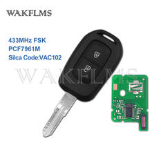 PCF7961M VAC102 Remote Car Key Fob for Renault Dacia LOGAN SANDERO LODGY DOKKER DUSTER 2013 2014 2015 2016 2017 2018 2024 - buy cheap