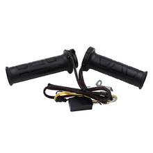 12V 12W-24W 22MM Universal Electric Heated Handle Grips Set Adjustable Temperature Motorcycle Handlebar 2024 - buy cheap