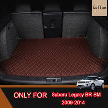 Leather Auto Carpet Tai B4 Subaru Libertyl Cargo Liner For Subaru Legacy 2009-2014 Trunk Boot Mat BR BM Rear Liners Pad 2024 - buy cheap