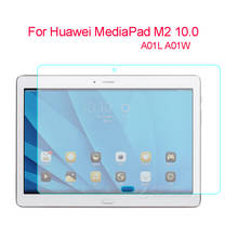 Protetor de tela, vidro temperado, hd, para huawei mediapad m2 10.0, tablet, filme de vidro 9h, a01l, a01w 10.0 2024 - compre barato