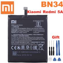 Xiao mi 100% Original BN34 3000mAh Battery For Xiaomi Redmi 5A 5.0" BN34 High Quality Phone Replacement Batteries + Tools 2024 - buy cheap