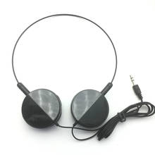 3.5mm Wired Stereo Headphone Over Ear Big Earphone For MP3\MP4\PC\Phone Music Headset 2024 - buy cheap