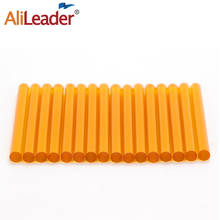 Alileader 10 Pcs/pack High Viscosity Hot Melt Glue Stick Gold Black Brown Hot Glue Sticks For Hair Extensions Plastic Toys 2024 - buy cheap