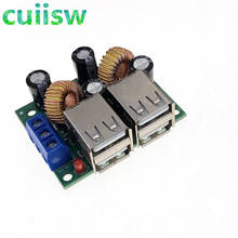 Regulador de voltaje reductor A5268 de 4 puertos USB, convertidor reductor de fuente de alimentación de 12V a 5V CC, para concentrador de teléfono y coche 2024 - compra barato