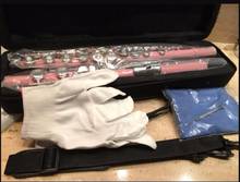 Hot Selling Pink Flute 16 hole + E key Opening Table Flour Silver Key Flute and High Level Instrument Flauta with case 2024 - buy cheap