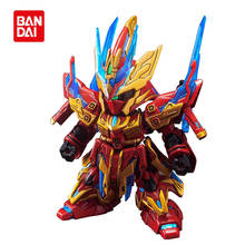 Bandai-figura de acción de Gundam montada, modelo de Anime de tres reinos, Chuangjie SD BB Warrior Q versión Zhang Liao Sazabi, Robot de decoración, juguete de regalo 2024 - compra barato