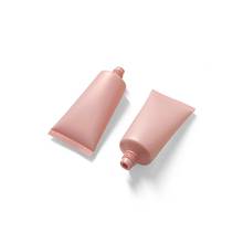 Tubo de emulsión suave de 50ml y 50g, contenedor recargable de cosméticos, color rosa mate, crema de manos, tubo exprimidor, 25 unids/lote 2024 - compra barato
