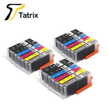 Tatrix 3 conjunto 18 peças para canon pgi450xl cli451xl pgi450 cli451 cartucho de tinta compatível para canon pixma mg6340/mg7140/ip8740 2024 - compre barato