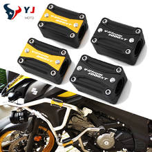 Para suzuki vstrom v-strom 650xt 1000xt de alta qualidade guarda motor da motocicleta pára-choques proteção bloco decorativo barra de impacto decoração 2024 - compre barato