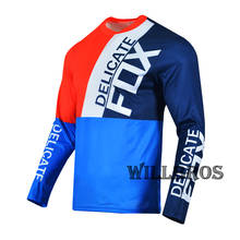 Jersey delicado Fox 180 Lovl SE MX ATV DH BMX Enduro Motocross Dirtbike, ropa para conducción todoterreno 2024 - compra barato