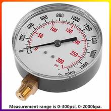 TS-Y91 1/4 Inch NPT 0-300psi 20bar Pressure Gauge Air Compressor Pressure Gauge Water Pressure Tester 2024 - buy cheap