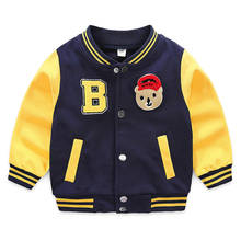 High-qualit spring autumn kids Cardigan Baseball Shirt coat casual fashion cotton boy girl clothes baby Button Children clothing 2024 - buy cheap