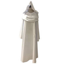 Fantasia de cosplay amaurote ff14, capa branca, 2021 2024 - compre barato