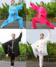 Véu de alta qualidade com bordado tai chi taiji wushu, roupas de competição para kung fu, uniformes de artes marciais, primavera e outono 2024 - compre barato