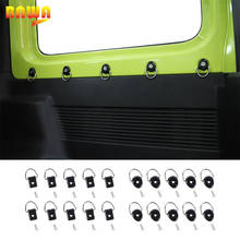 BAWA-molduras interiores para Suzuki Jimny JB74, caja trasera de coche, hebilla, gancho de tornillo para Suzuki Jimny 2019-2021, accesorios 2024 - compra barato