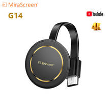 G14 TV Stick 5G беспроводной экран проектор 4K беспроводной WiFi дисплей ключ Ezcast Airplay HDMI Google Chromecast литой для youtube 2024 - купить недорого