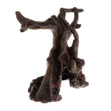 Aquarium Dead Wood Wooden Artificial Resin Fish Tank Decoration Ornaments Plant Landscape Tree Reptile Case Stump Root 2024 - buy cheap