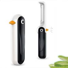 1Pcs Portable Cutting Tools Stainless Steel Folding Peeling Machine  Penguin Shaped Fruit Vegetable Peeler Kitchen Accessories 2024 - buy cheap