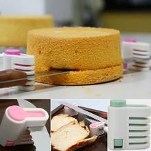 2pcs DIY Cake Slicers 5 Layers Cake Pie Slicer Sheet Guide Cutter Server Bread Cutting Fixator Tool Kitchen Bakeware Tool 2024 - buy cheap