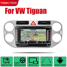 TBBCTEE-Radio con GPS para coche, reproductor DVD con Android para Volkswagen VW Tiguan 2007 ~ 2016, BT, mapa, sistema Multimedia, Wifi 2024 - compra barato