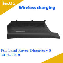 Cargador inalámbrico rápido para Land Rover Discovery 5, almohadilla de carga, soporte oculto para salpicadero de coche, 10W, 2017, 2018, 2019 2024 - compra barato