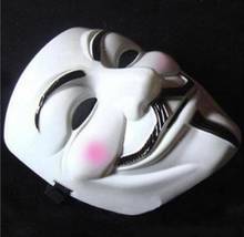 Copper Statue 5PCS Sales V For Vendetta Mask Guy Fawkes Anonymous Halloween Masks Fancy Cosplay 2024 - buy cheap