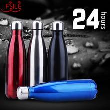 350/500/750/1000ml Double-wall Creative BPA free Water Bottle Stainless Steel Beer Tea Coffee Portable Sport Vacuum thermos 2024 - buy cheap