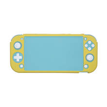 Силиконовый защитный чехол для Nintendo Switch Lite, противоскользящий, приятный для кожи защитный чехол, мягкий, противоударный чехол, чехол для игрового захвата 2024 - купить недорого