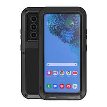 Funda de Metal para Samsung Galaxy S21, S20, S10, S10E, 5G, LOVE MEI, a prueba de golpes, resistente al agua y a la suciedad, para S21 Ultra Plus 2024 - compra barato