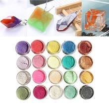 20 Pcs/set Pearlescent Powder Manual DIY Jewelry Filler Crystal Mud Epoxy Resin Color Dye Pigment 2024 - buy cheap