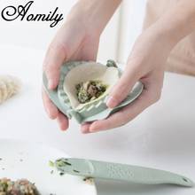 Aomily-herramienta para hacer Dumplings, molde de paja de trigo Jiaozi Pierogi, Clips para hornear, repostería, accesorios de cocina 2024 - compra barato
