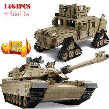 Military World War Weapon Armed Tiger Tank Building Blocks City WW2 Army Enlighten Bricks Children Toys Boys Gifts 2024 - buy cheap