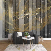 Milofi retro abstract modern minimalist TV background wall painting wallpaper bedroom living room 2024 - buy cheap