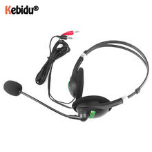 Noise Canceling 3.5 mm Headphone Wired Earphone with Microphone Computer Headset Lightweight for Laptop PC School Children 2024 - buy cheap